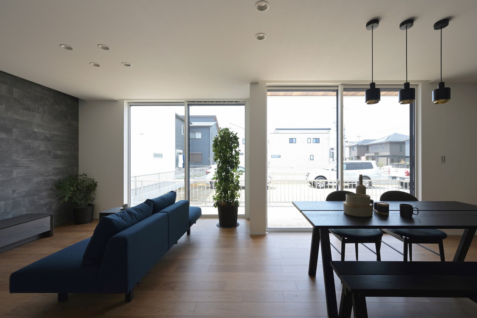 自然光につつまれた家